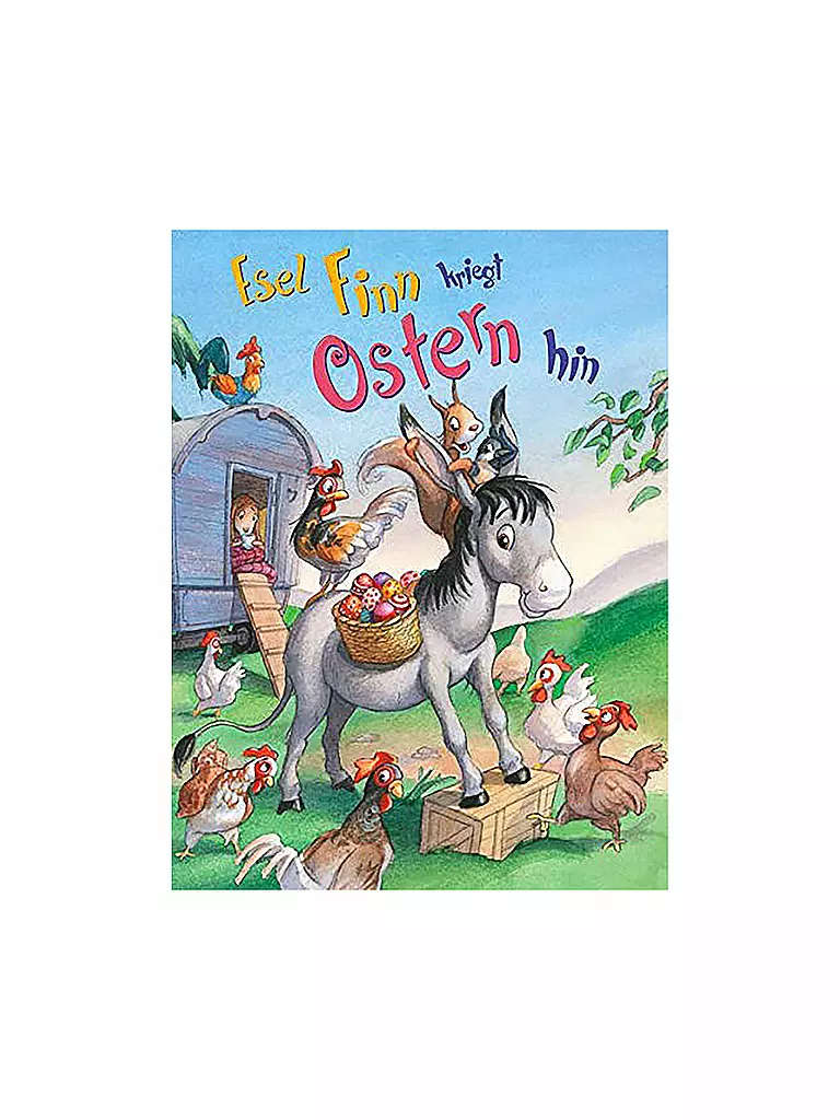 BREITSCHOPF MEDIEN VERLAG | Livre d'images - L'âne Finn réussit Pâques | Aucune couleur