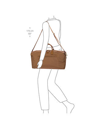 BRICS | Sac de voyage X-Travel 55cm Brownie