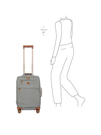 BRICS | Bagage cabine Trolley X-TRAVEL 55cm Cloud