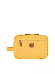 BRICS | Trousse de toilette X-Bag Bordeaux | Jaune