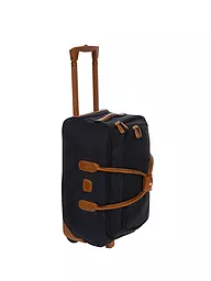 BRICS | Reisetasche mit Rollen "Life" 55cm (Bleu) | Bleu foncé