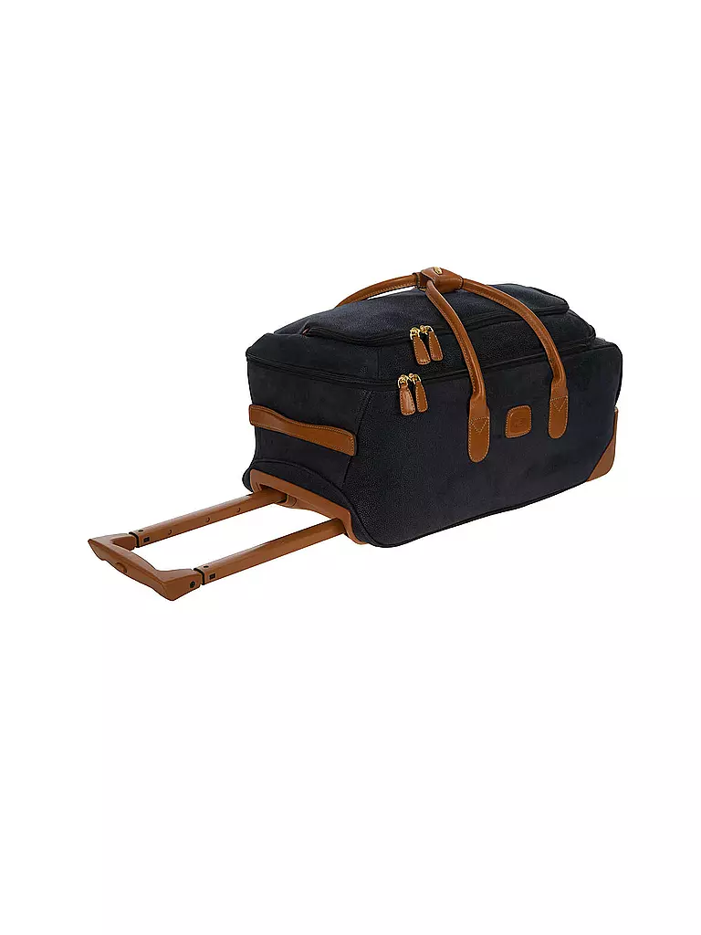 BRICS | Reisetasche mit Rollen "Life" 55cm (Bleu) | Bleu foncé
