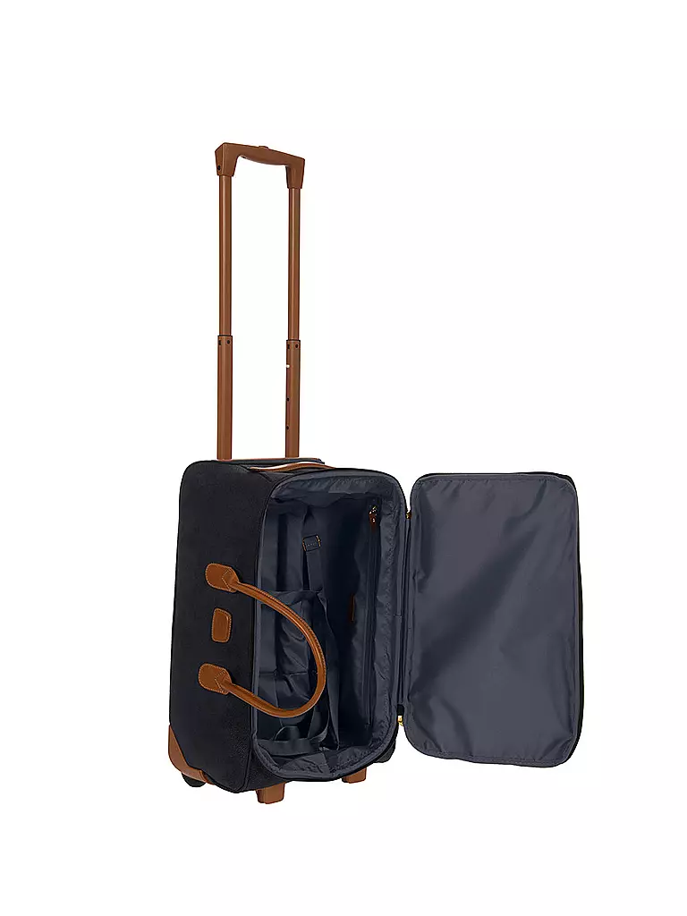 BRICS | Reisetasche mit Rollen "Life" 55cm (Bleu) | Bleu foncé