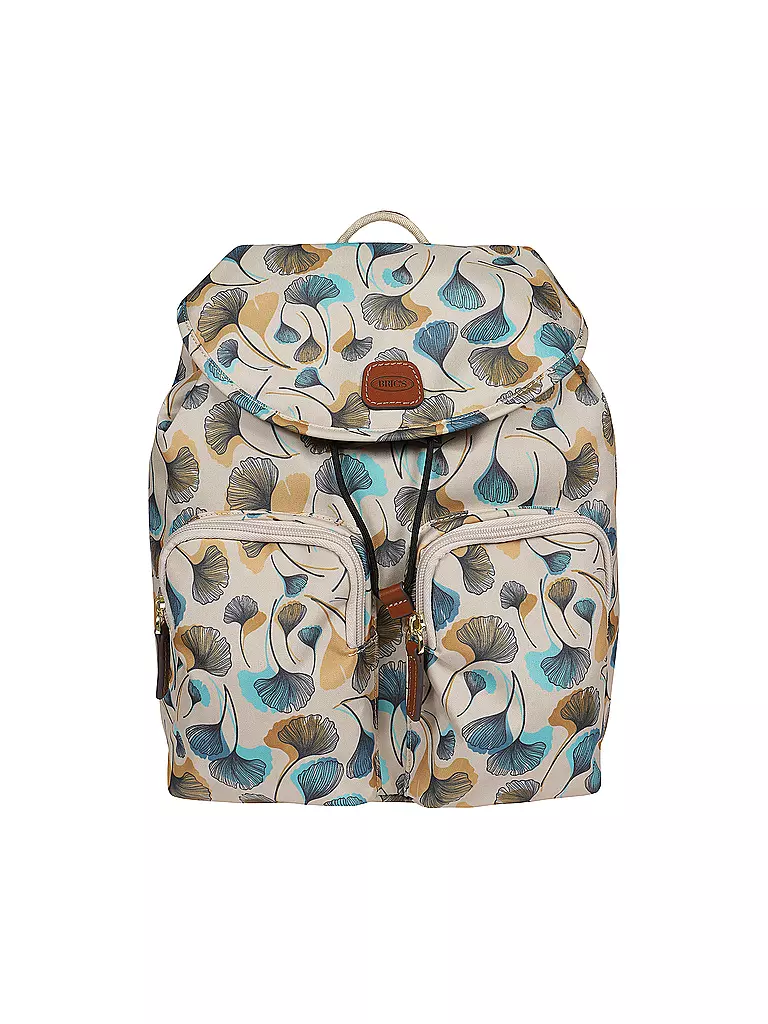 BRICS | Sac à dos X-Travel Flowers Fiori | beige