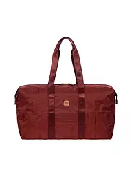 BRICS | Reisetasche X-BAG 2-IN-1 wool nut | Rouge foncé