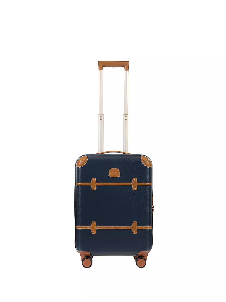 BRICS | Trolley "Bellagio" 55cm (Bleu/Tabac) | Bleu
