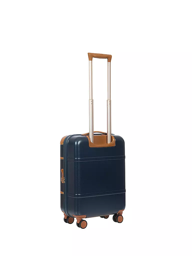 BRICS | Trolley "Bellagio" 55cm (Bleu/Tabac) | Bleu