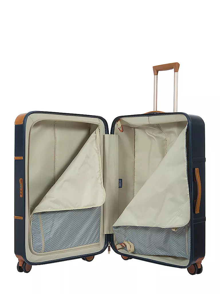 BRICS | Trolley "Bellagio" 76cm (Bleu/Tabac) |