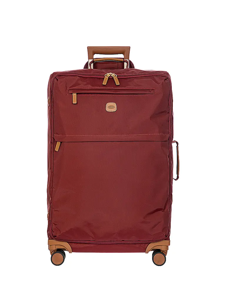BRICS | Trolley souple X-TRAVEL 71cm Bordeaux | Rouge foncé