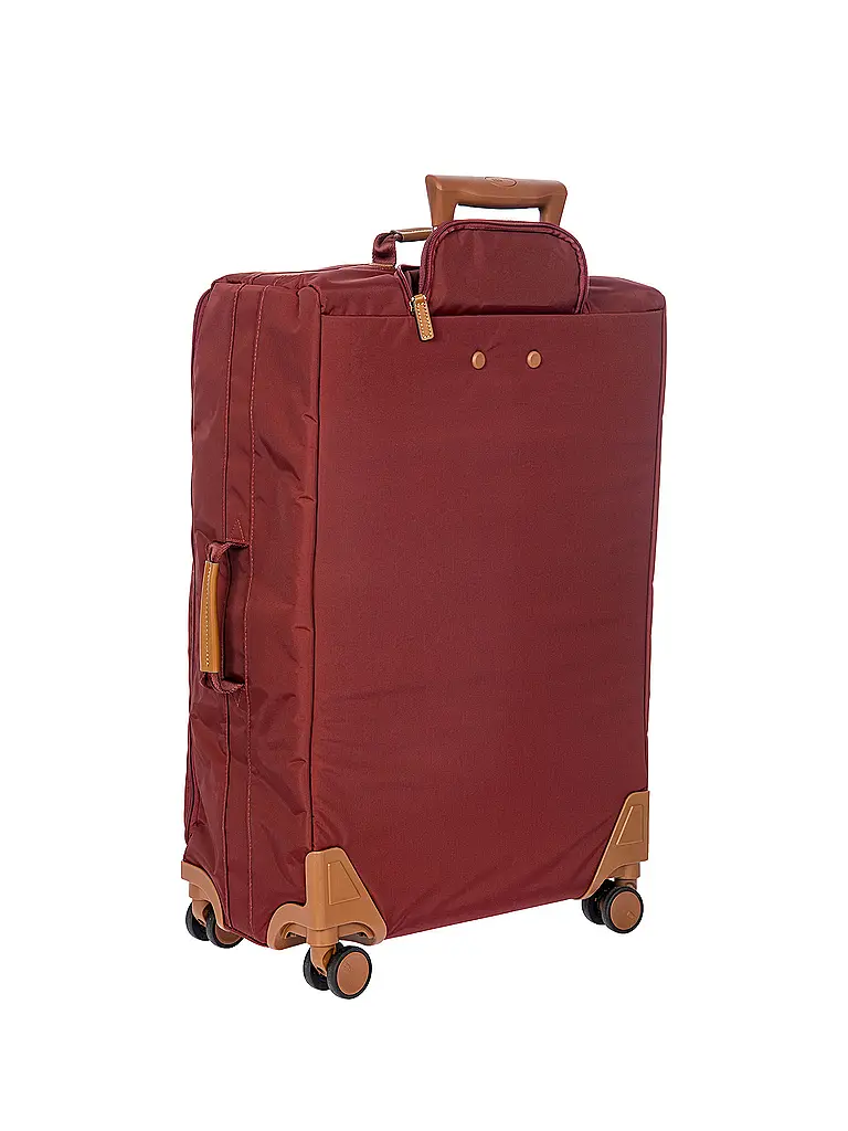 BRICS | Trolley souple X-TRAVEL 71cm Bordeaux | Rouge foncé