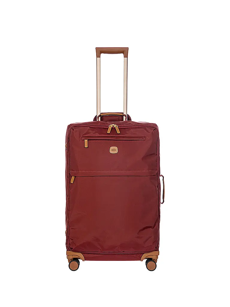 BRICS | Trolley souple X-TRAVEL 71cm Bordeaux | Rouge foncé
