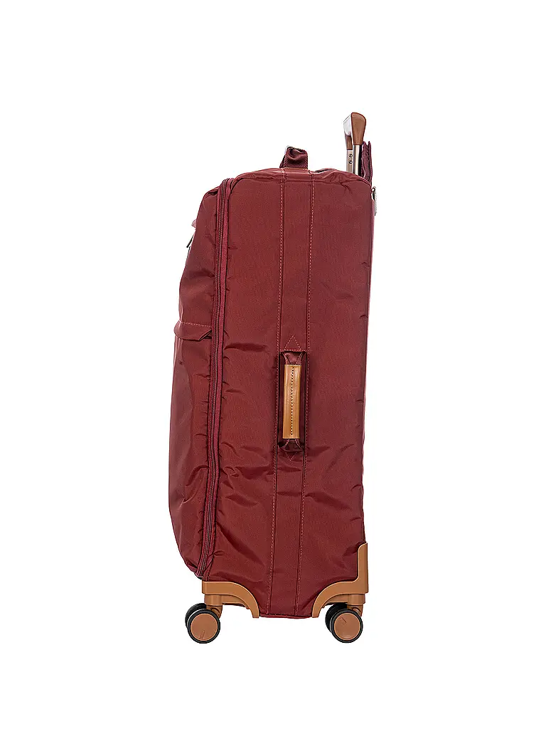 BRICS | Trolley souple X-TRAVEL 71cm Bordeaux | Rouge foncé