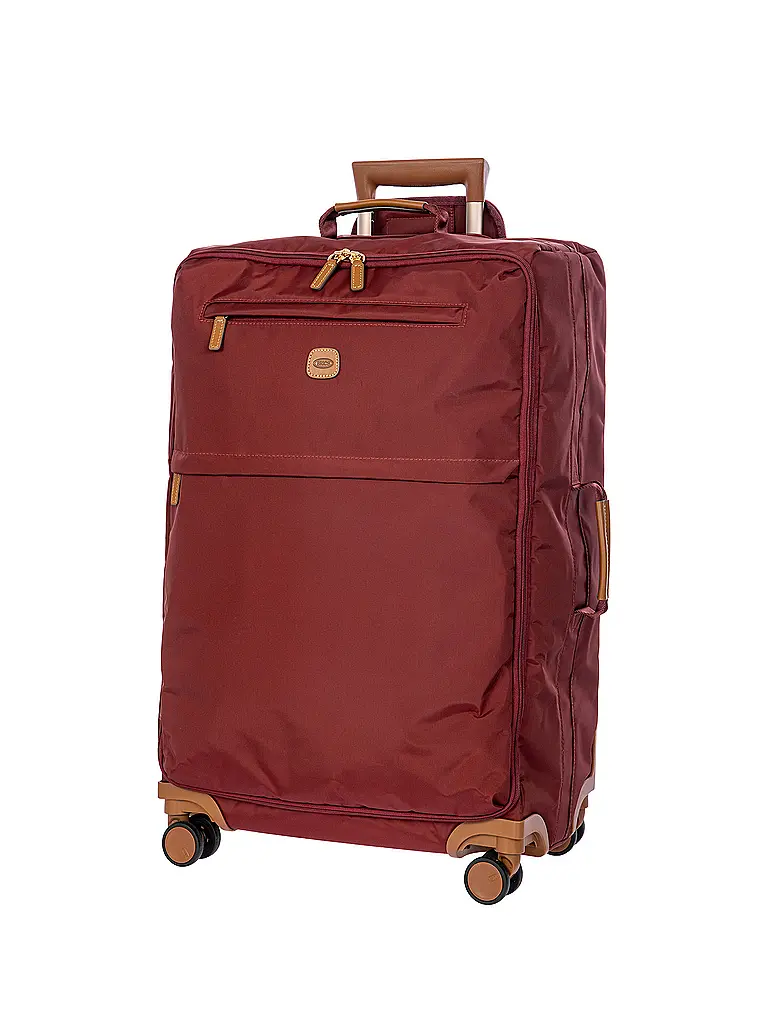 BRICS | Trolley souple X-TRAVEL 71cm Bordeaux | Rouge foncé