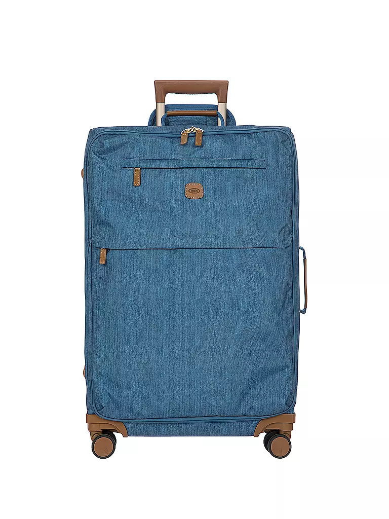 BRICS | Trolley souple X-TRAVEL 71cm Jeans | Bleu