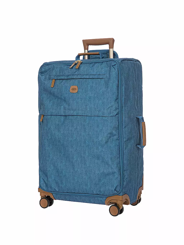 BRICS | Trolley souple X-TRAVEL 71cm Jeans | Bleu