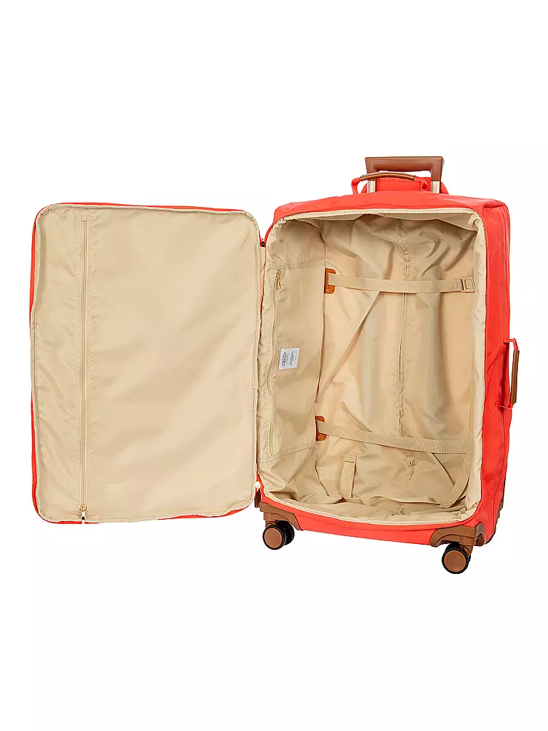 BRICS | Trolley souple X-TRAVEL 71cm Papavero / Coquelicot | Orange