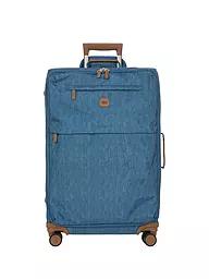 BRICS | Trolley souple X-TRAVEL 71cm Papavero / Coquelicot | Bleu