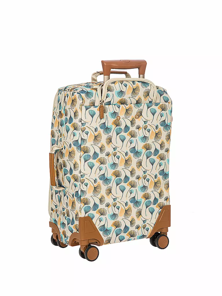 BRICS | Trolley X Travel 55cm Flowers Fiori | Beige