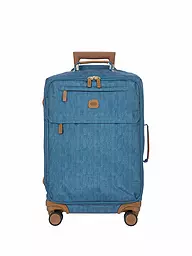 BRICS | Trolley X-Travel 55cm Papavero / Coquelicot | Bleu