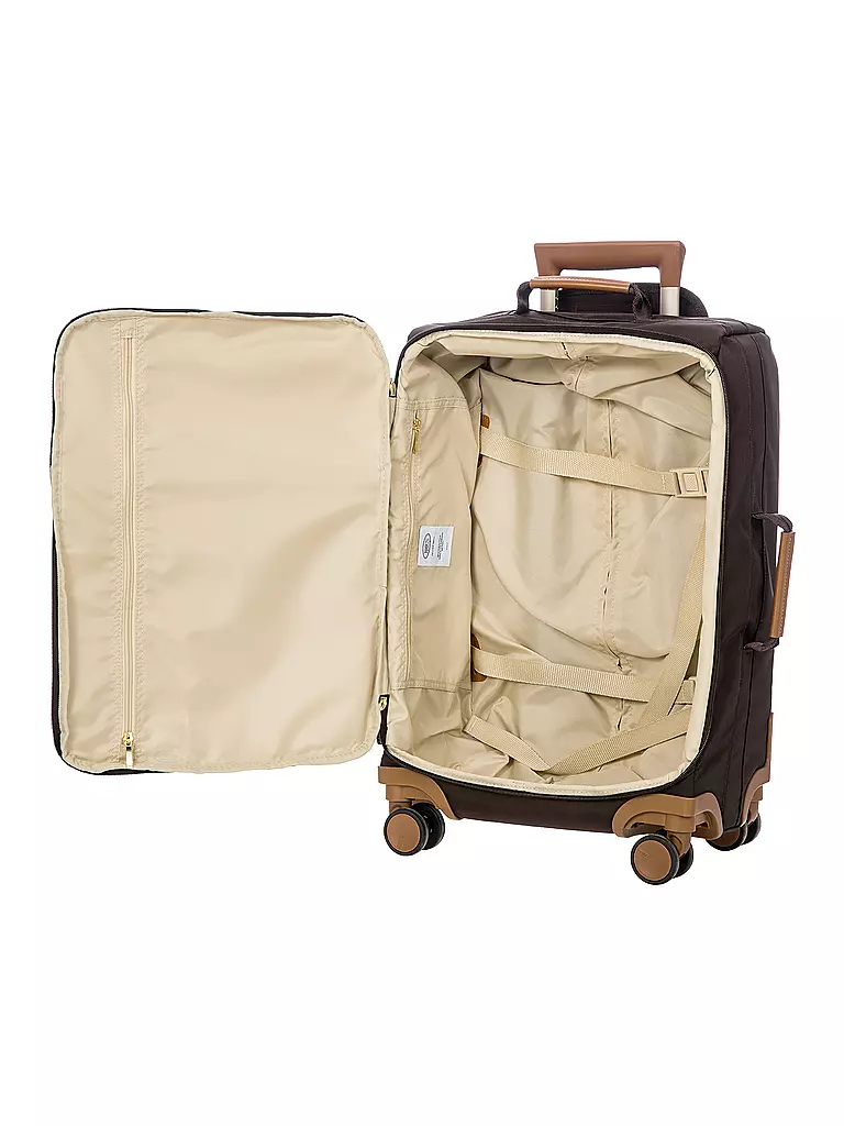 BRICS | Trolley X Travel 55cm Marron | braun