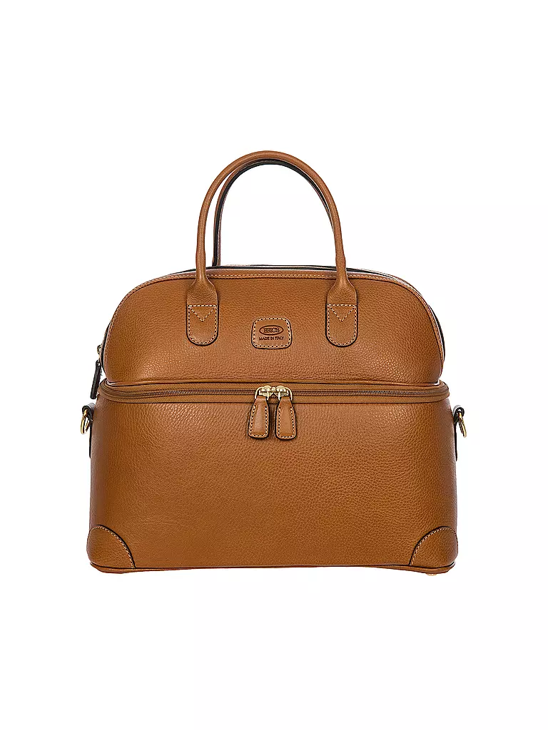 BRICS | Trousse de toilette LIFE PELLE | Marron