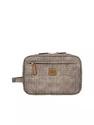 BRICS | Trousse de toilette X-Bag Bordeaux | Marron clair