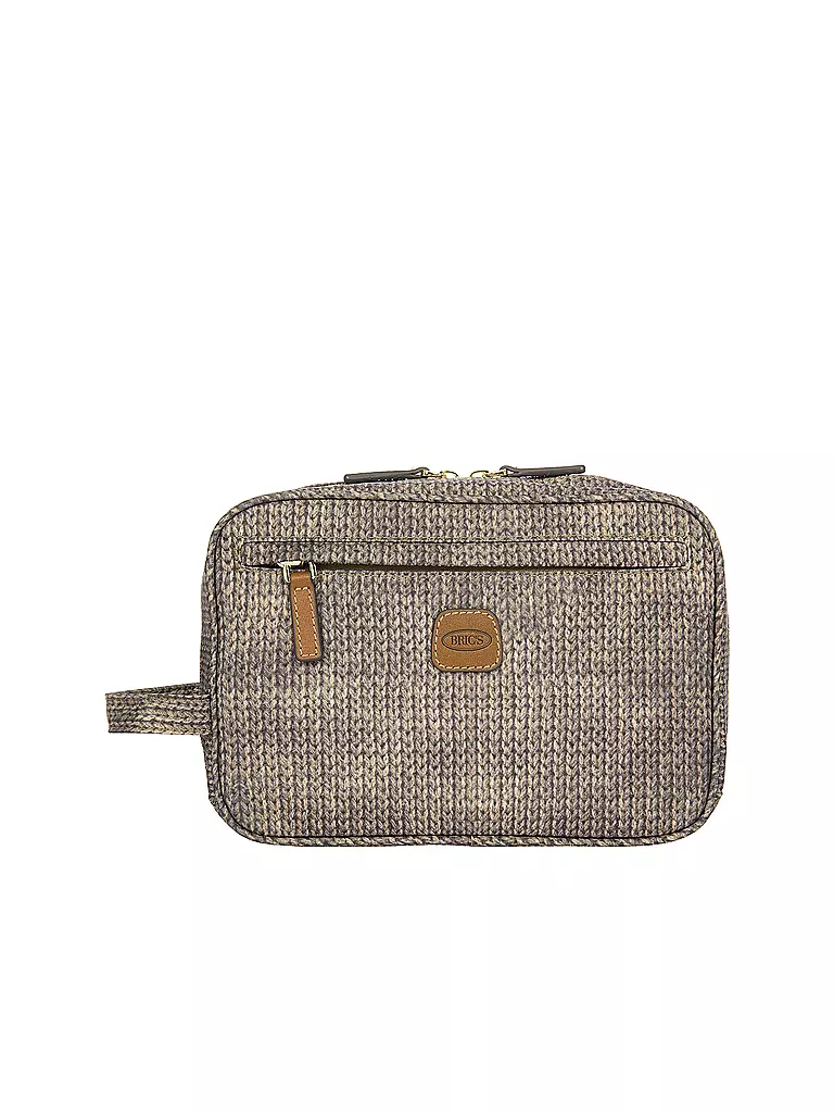 BRICS | Trousse de toilette X-Bag Wool Nut | Marron clair