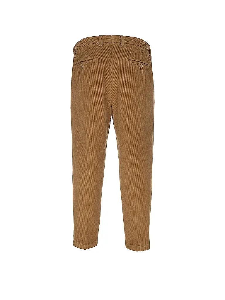 BRIGLIA | Pantalon en velours côtelé PORTOBELLO | Marron clair