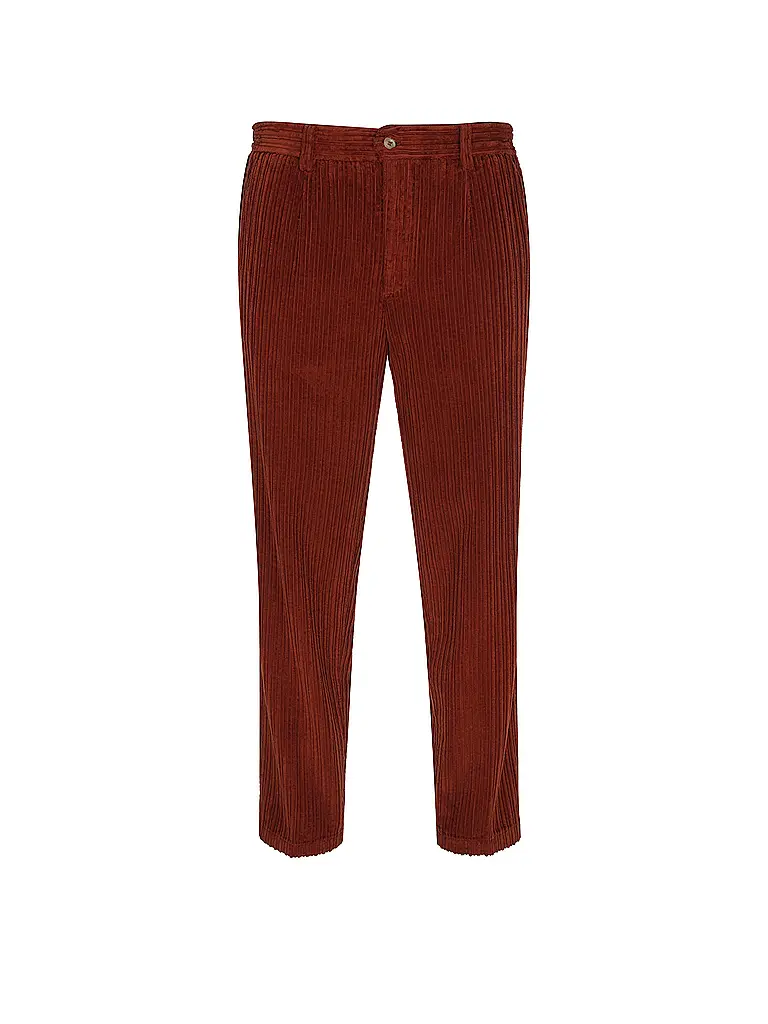 BRIGLIA | Pantalon en velours côtelé PORTOFINO | orange