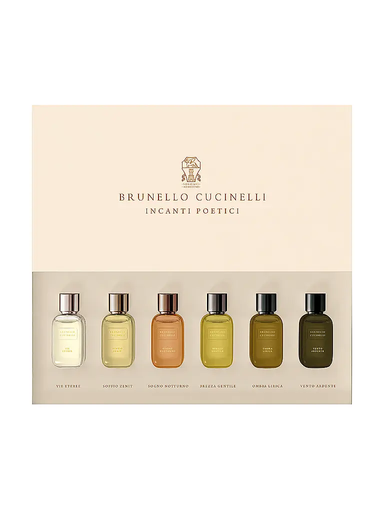 BRUNELLO CUCINELLI | Geschenkset - Incanti Poetici Miniature Parfum Collection 6x5ml | Aucune couleur