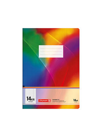 BRUNNEN VERLAG | Cahier A4 quadrillé 5mm 40 feuilles