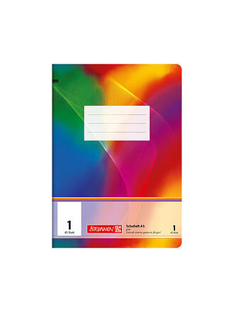 BRUNNEN VERLAG | Cahier A5 Lisse 40 Feuilles