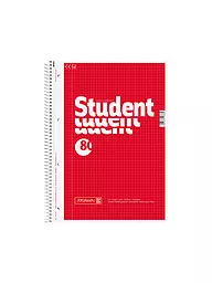 BRUNNEN VERLAG | Bloc-notes A4 - quadrillé | Aucune couleur