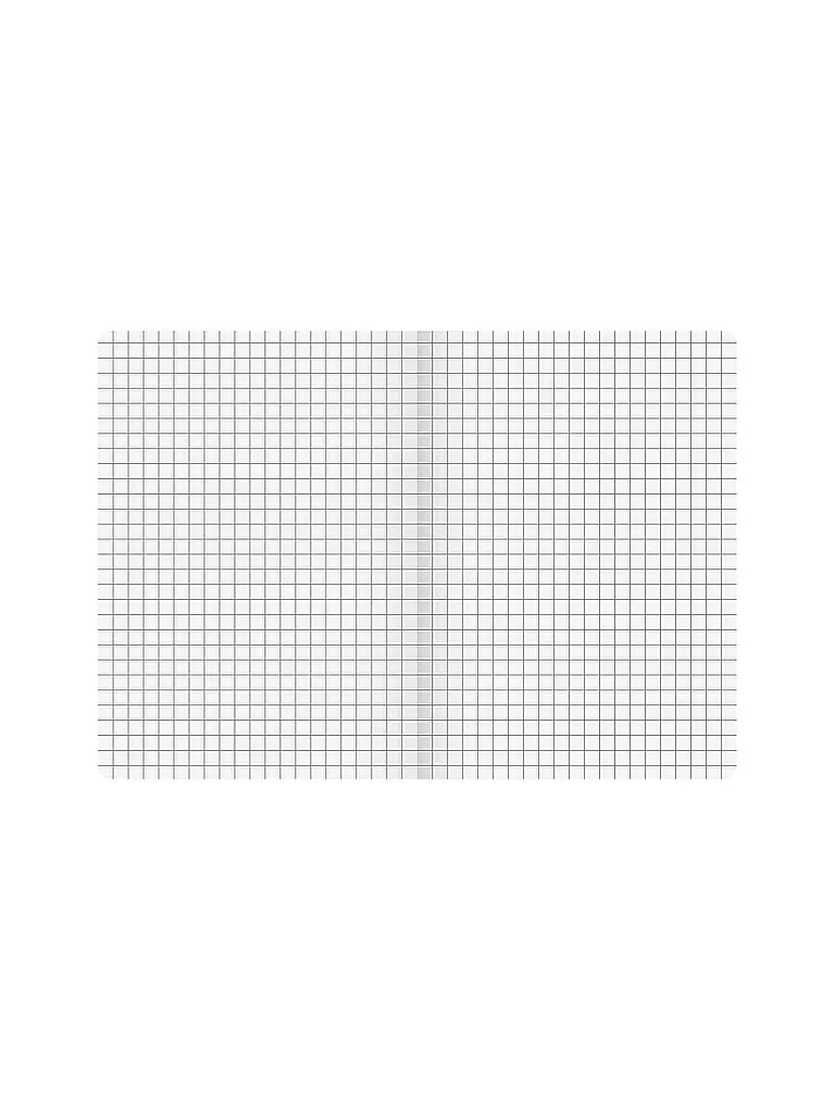 BRUNNEN VERLAG | Cahier A4 quadrillé 5mm 40 feuilles |