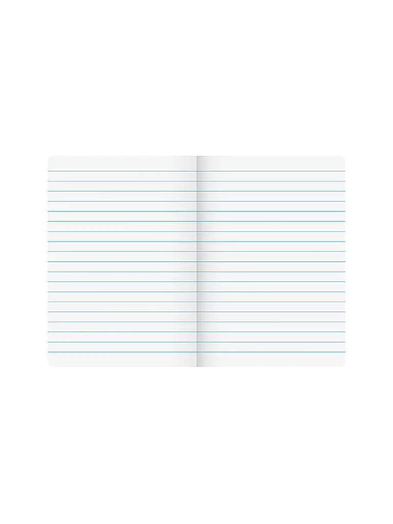 BRUNNEN VERLAG | Cahier A5 Ligné 10mm 40 Feuilles | Aucune couleur