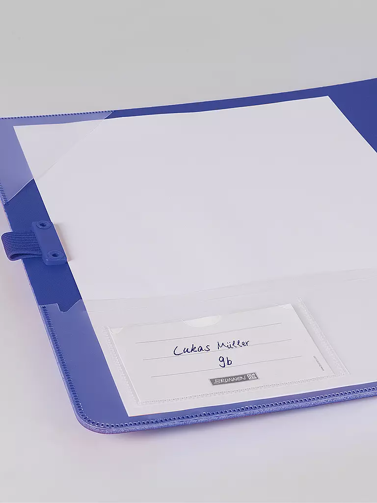BRUNNEN VERLAG | Classeur PP 7 cm bleu | Aucune couleur