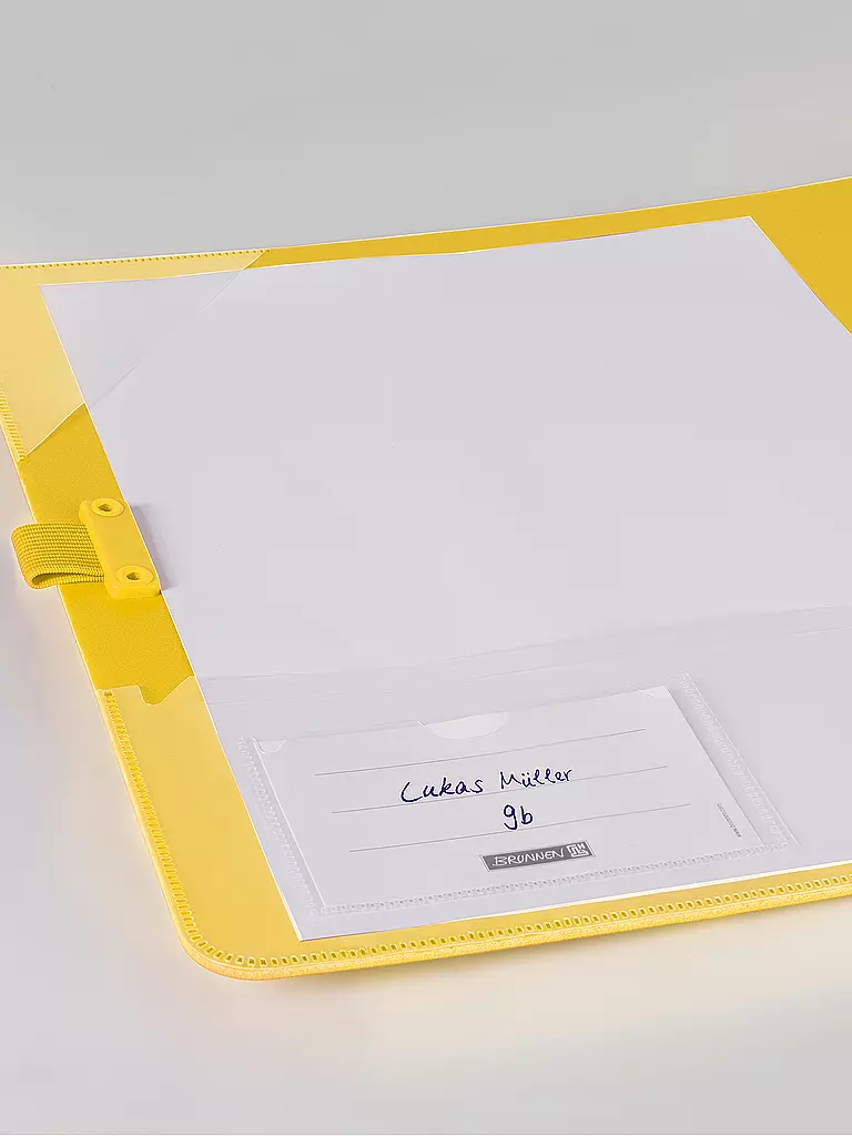 BRUNNEN VERLAG | Classeur PP 7 cm jaune | keine Farbe