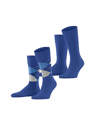BURLINGTON | Chaussettes Homme EVERYDAY lot de 2 40-46 bleu nuit