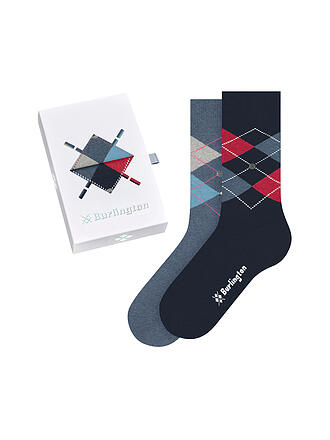 BURLINGTON | Chaussettes femme lot de 2 BASIC GIFT BOX 36-41 assortiment