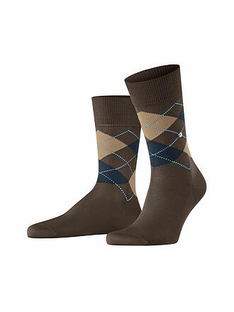 BURLINGTON | Chaussettes homme MANCHESTER 40-46 chocolate