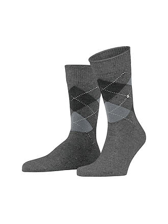 BURLINGTON | Chaussettes homme DUNDEE 40-46 carbon mel
