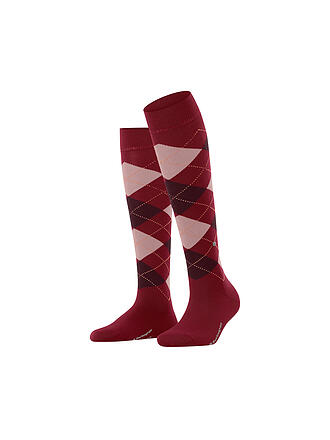 BURLINGTON | Chaussettes montantes femme MARYLEBONE 36-41 cranberry