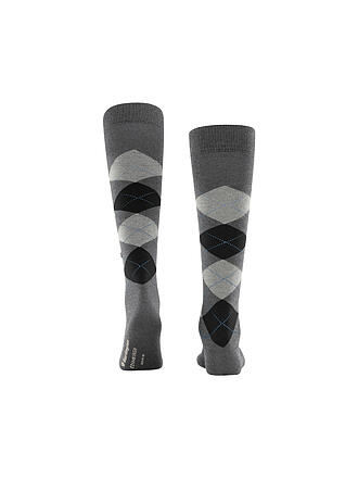 BURLINGTON | Chaussettes hautes pour homme EDINBURGH 40-46 asphalt mel