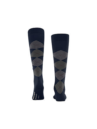 BURLINGTON | Chaussettes montantes homme EDINBURGH 40-46 marine