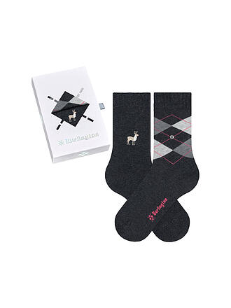 BURLINGTON | Coffret cadeau de chaussettes pour femmes, paquet de 2, tailles 36-41, assortiment EVERYDAY X-MAS BOX