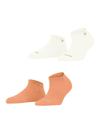 BURLINGTON | Chaussettes femme EVERYDAY lot de 2 paires 36-41 pêche