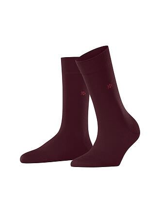 BURLINGTON | Chaussettes femme BLOOMSBURY 36-41 claret