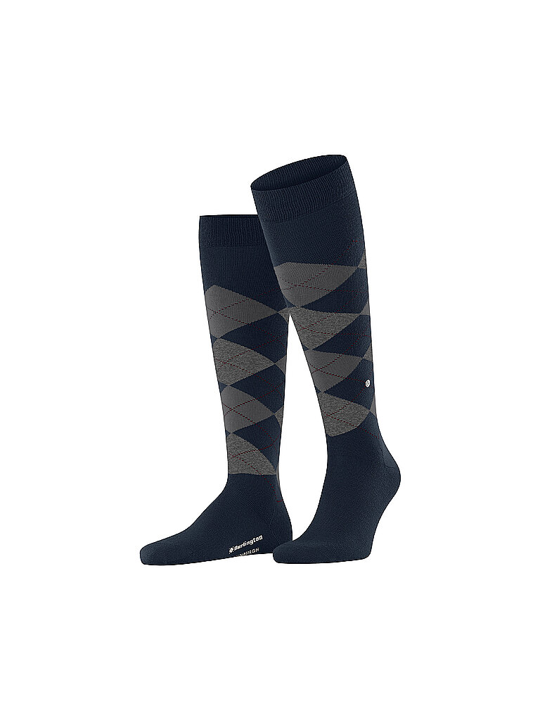 Chaussettes montantes EDINBURGH 40-46 marine bleu marine
