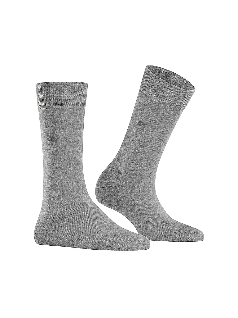 BURLINGTON | Chaussettes femme BLOOMSBURY 36-41 gris clair | 
