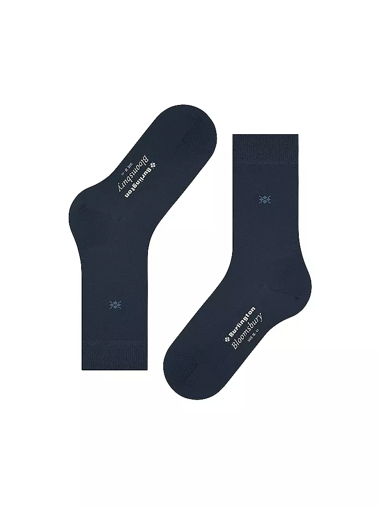 BURLINGTON | Chaussettes femme BLOOMSBURY 36-41 marine | dunkelblau